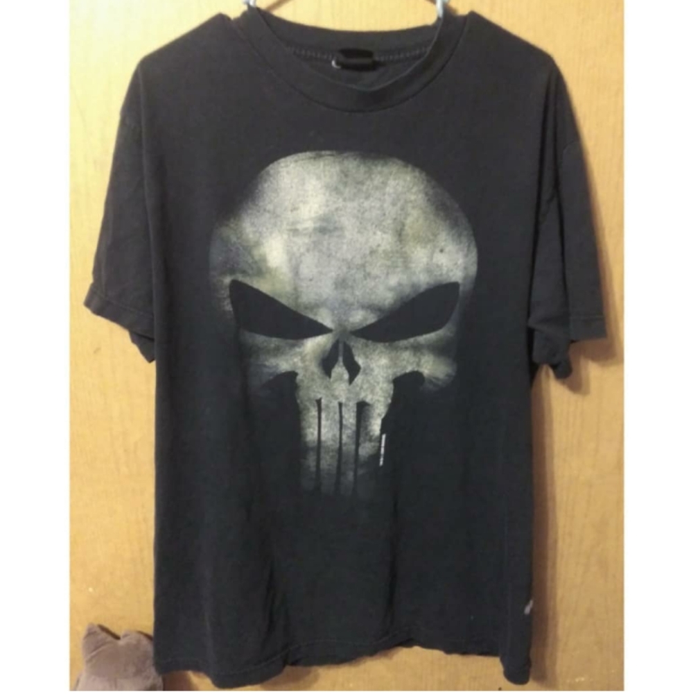 Men's Small Marvel Punisher Logo T-Shirt